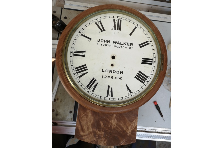 New Dial Clock Cases - English Fusee Dial Clocks -